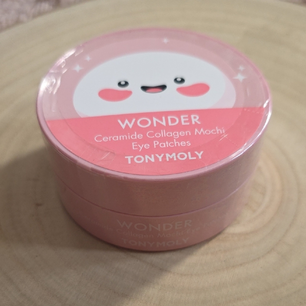 TONYMOLY Wonder Eye Patches,‎ New, Ceramide Collagen, 60 Patches.